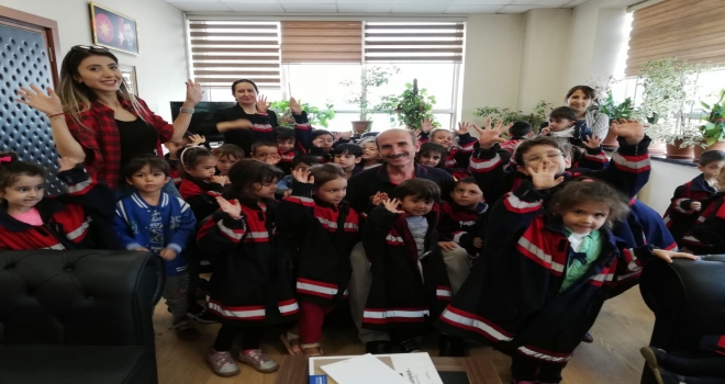GÖKKUŞAĞI ÖĞRENCİLERİNDEN İTFAİYEYE ZİYARET