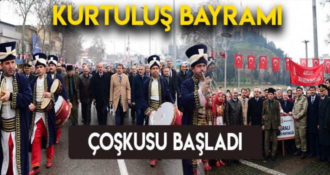 KURTULUŞ COŞKUSU DEVAM EDİYOR