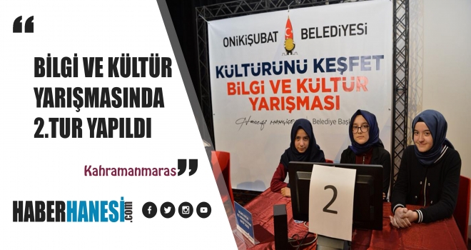 Onikişubat’ın Bilgi Yarışmasında Yarı Final Sevinci