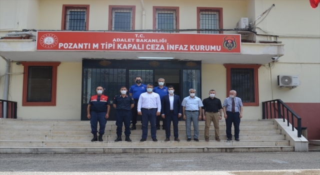 Pozantı Kaymakamı Emrah Akduman, M Tipi Kapalı Ceza İnfaz Kurumunu ziyaret etti