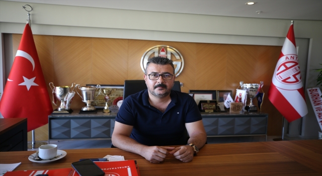 Antalyaspor, gelecek sezon ligi ilk 5’te tamamlayarak Avrupa’ya gitmeyi hedefliyor