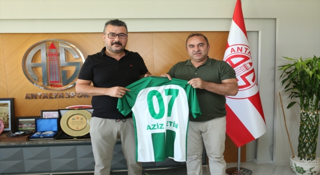 Serik Belediyespor yönetimi, yeni Antalyaspor Başkanı Aziz Çetin’i ziyaret etti