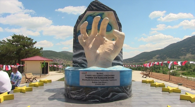 Kahramanmaraş’ta Çerkezlerin anısına yaptırılan anıt ve meydanın açılışı yapıldı