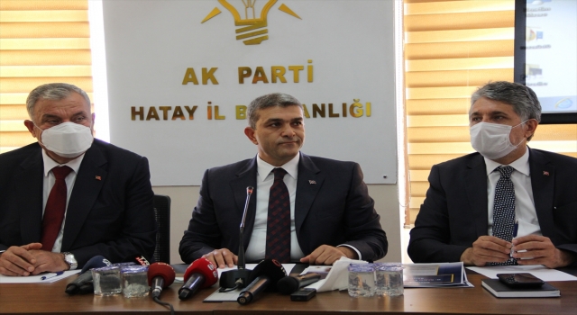 AK Parti Hatay İl Başkanı Yeşildal: ”Hatay için yapılacak olan her türlü hizmetin destekçisiyiz”