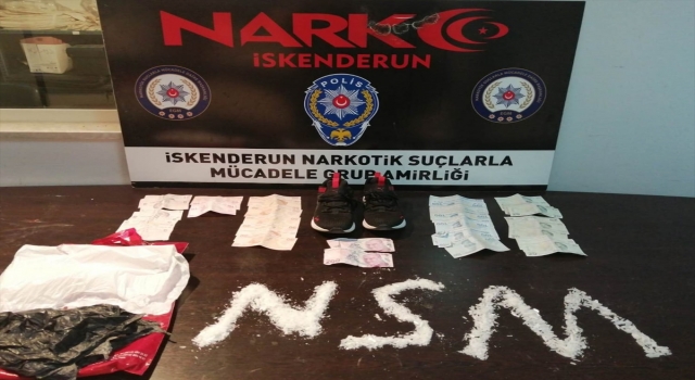 Hatay’da uyuşturucu operasyonunda yakalanan 5 şüpheliden 2’si tutuklandı