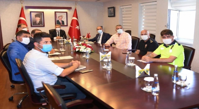 Yeni Adana Stadı güvenlik toplantısı yapıldı