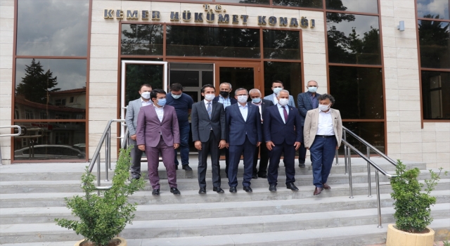 AK Parti Yerel Yönetimler Başkan Yardımcısı Bilal Uçar’dan Kemer’e ziyaret
