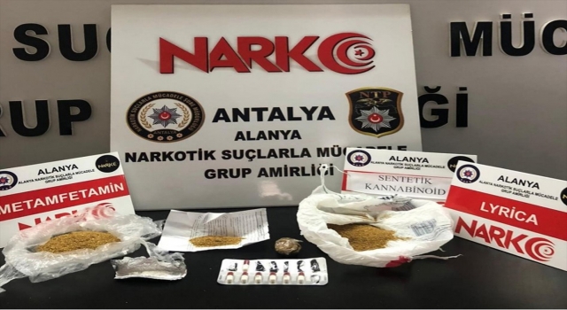 Alanya’da uyuşturucu operasyonunda bir kişi yakalandı