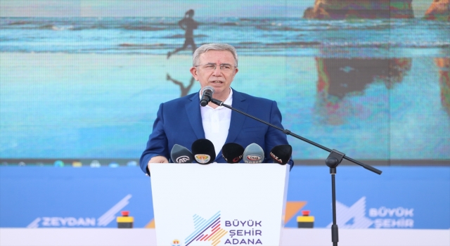 Ankara Büyükşehir Belediye Başkanı Mansur Yavaş, Adana’da kreş temel atma törenine katıldı
