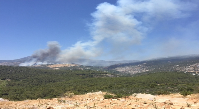 Antalya’nın Kaş ilçesinde orman yangını çıktı