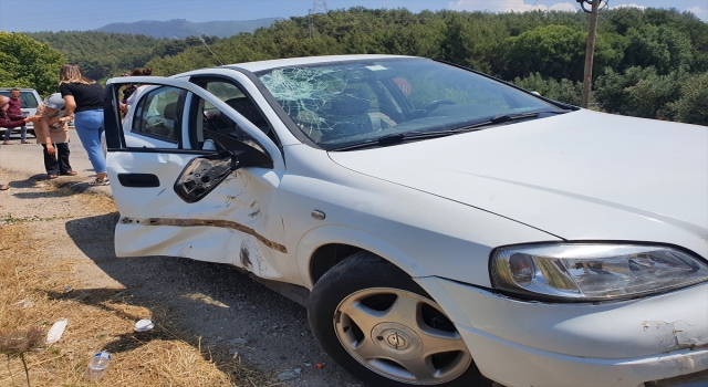Osmaniye’de otomobile çarpan motosikletin sürücüsü yaralandı