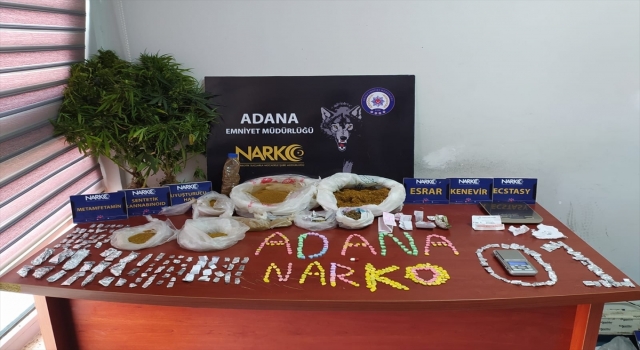 Adana’da uyuşturucu operasyonlarında yakalanan 18 şüpheli tutuklandı