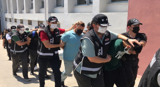 Adana’daki suç örgütü soruşturmasında 10 şüpheli tutuklandı
