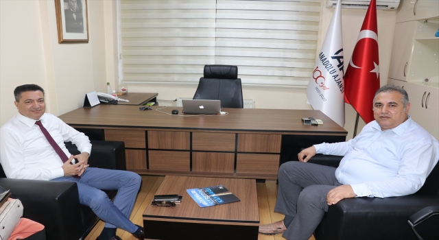 Osmaniye Korkut Ata Üniversitesi Rektörü Prof. Dr. Uzun’dan, AA Adana Bölge Müdürlüğüne ziyaret