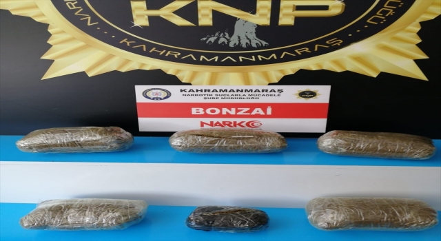 Kahramanmaraş’ta uyuşturucu operasyonunda yakalanan 2 şüpheli tutuklandı