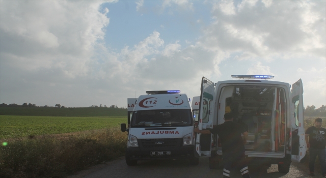 Adana’da iki otomobilin çarpıştığı kazada 3’ü çocuk 5 kişi yaralandı