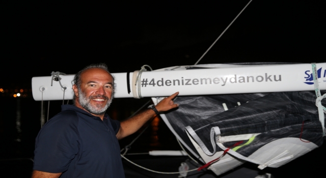 Türkiye’nin dört denizini yelkenliyle hiç durmadan aşan Tolga Pamir, 16 günlük zorlu yolculuğunu anlattı: