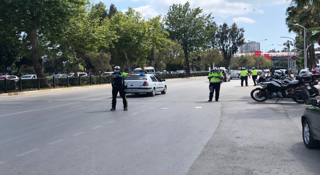 Mersin’de trafik denetimleri yapıldı