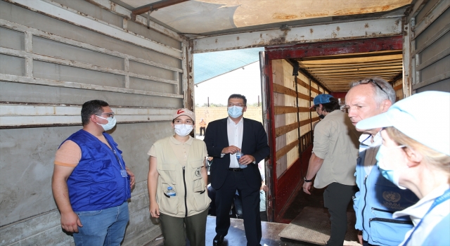 AB Komisyonunun kriz yönetiminden sorumlu üyesi Lenarcic Hatay’da konuştu: