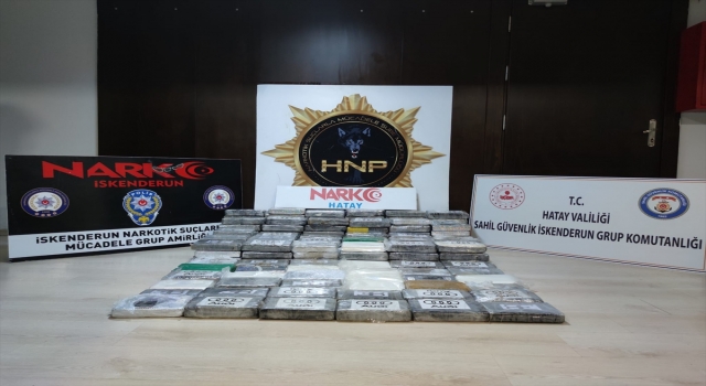 İskenderun Körfezi’nde kargo gemisinde 176,6 kilogram kokain ele geçirildi