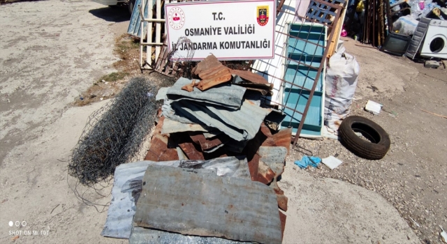 Osmaniye’de hırsızlık şüphelisi yakalandı
