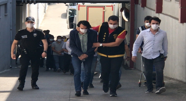 Adana merkezli ”change” tır operasyonunda yakalanan 37 şüpheliden 9’u tutuklandı