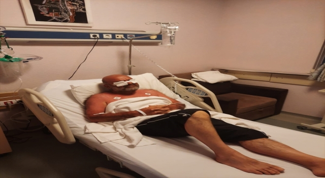 Antalya’da akıntıya kapılan iş insanı denizdeki 21 saatlik yaşam mücadelesini kazandı