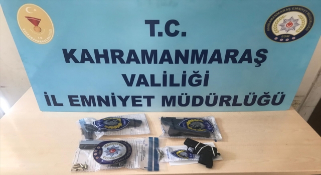 Kahramanmaraş’ta polis denetimlerinde 13 silah ele geçirildi