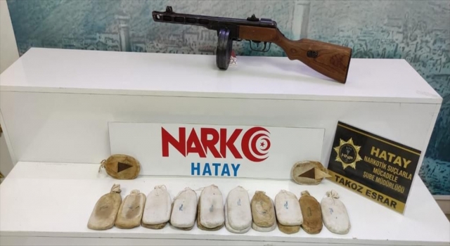 Hatay’daki uyuşturucu operasyonunda 3 şüpheli yakalandı