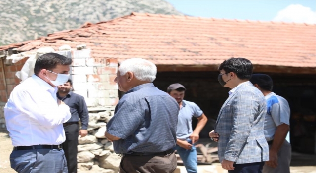 Vali Arslantaş’tan Salda Gölü’nde boğularak yaşamını yitiren Mehmet Yayla’nın ailesine taziye ziyareti