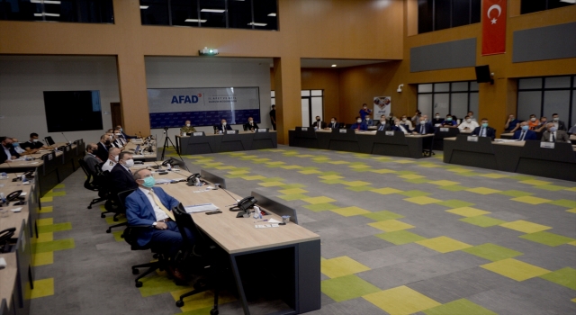 Kahramanmaraş’ta afetlere hazırlık kapsamında İRAP 2021 birinci dönem eylem izleme toplantısı yapıldı