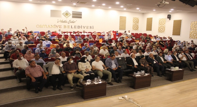 Osmaniye’de 15 Temmuz Demokrasi ve Milli Birlik Günü etkinlikleri