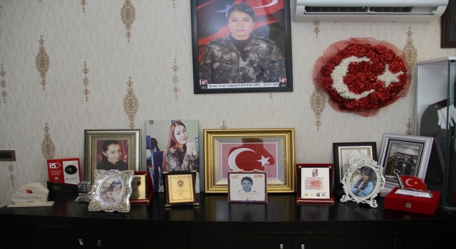Şehit komiser yardımcısı Gülşah Güler’in ailesinin evlat acısı dinmiyor