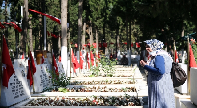 Adana, Mersin, Hatay ve Osmaniye’de şehitlikler ziyaret edildi