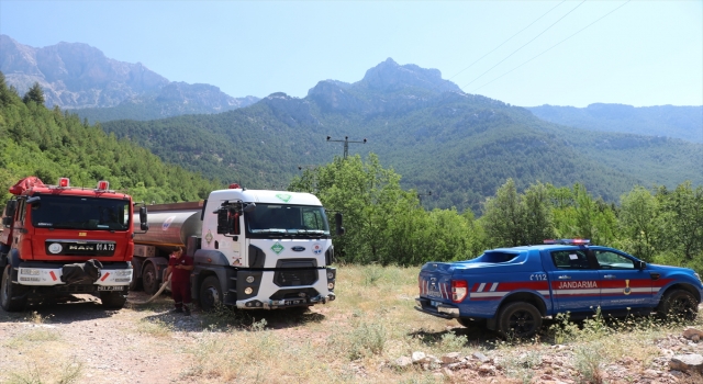 GÜNCELLEME Adana Pozantı’da çıkan orman yangını kontrol altına alındı