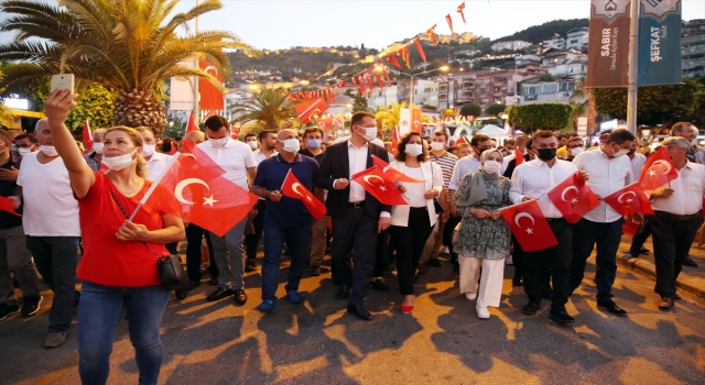 Antalya, Muğla, Burdur ve Isparta’da 15 Temmuz Demokrasi ve Milli Birlik Günü etkinlikleri düzenlendi