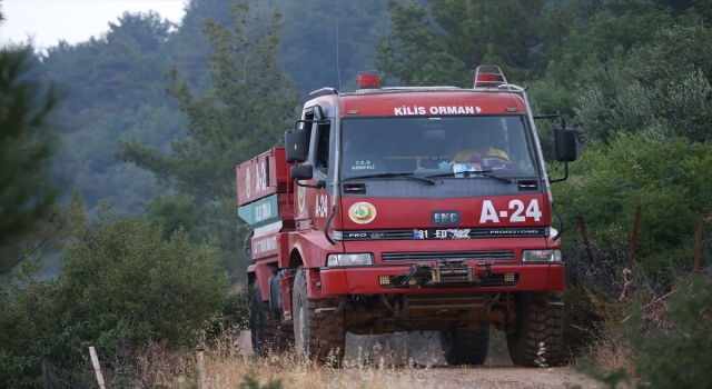 Hatay’ın Hassa ilçesindeki orman yangınına havadan ve karadan müdahale ediliyor