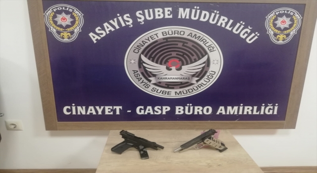 Kahramanmaraş’ta polis denetimlerinde 12 silah ele geçirildi