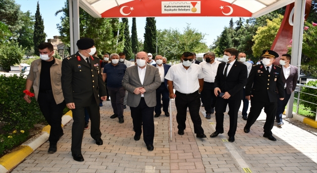 Gaziantep, Adıyaman ve Kahramanmaraş’ta Kurban Bayramı arifesinde şehitlik ziyaretleri yapıldı