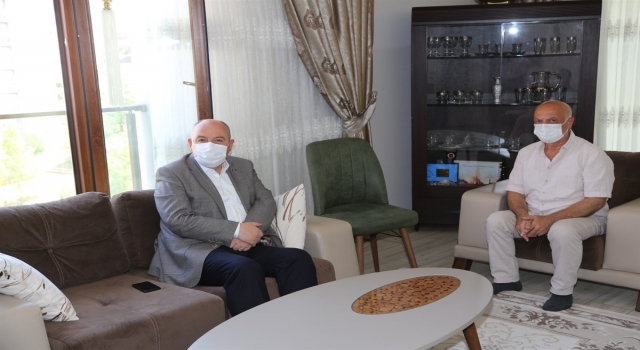 Kahramanmaraş Valisi Coşkun, şehit aileleri ve gazileri ziyaret etti