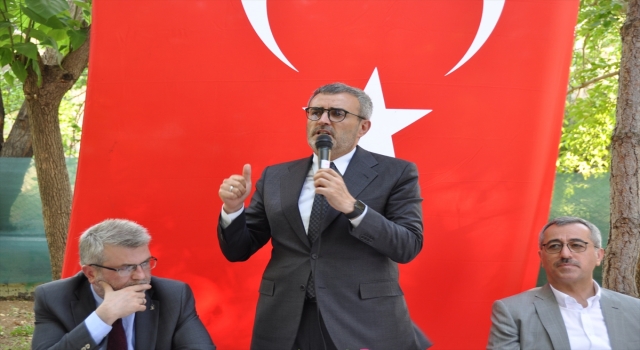 AK Parti Grup Başkanvekili Mahir Ünal, Kahramanmaraş’ta açıklamalarda bulundu: