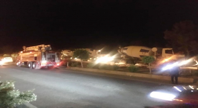 Alanya’da zirai alanlarda çıkan yangınlar söndürüldü