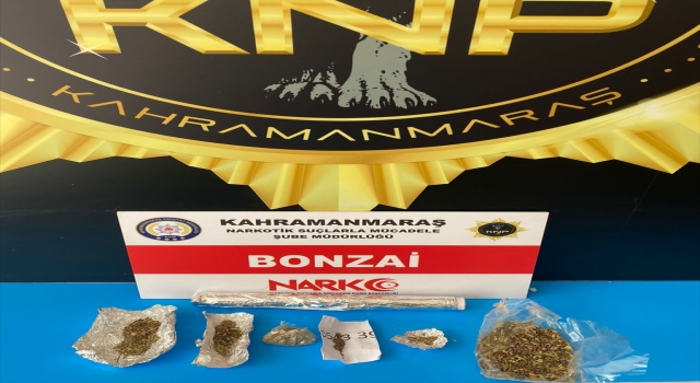 Kahramanmaraş’ta uyuşturucu operasyonunda yakalanan zanlı tutuklandı