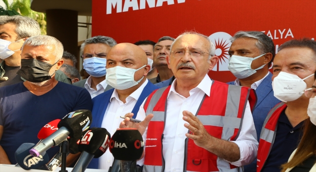 CHP Genel Başkanı Kılıçdaroğlu, Antalya Kriz Merkezi’nde konuştu: