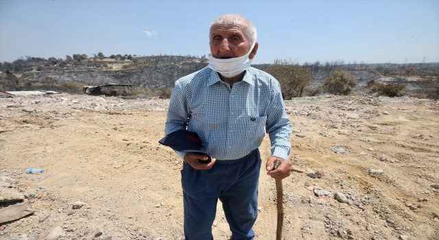 Yangında ”ata yadigarı” evlerini kaybedenler devletin yardım eliyle yaralarını sarıyor