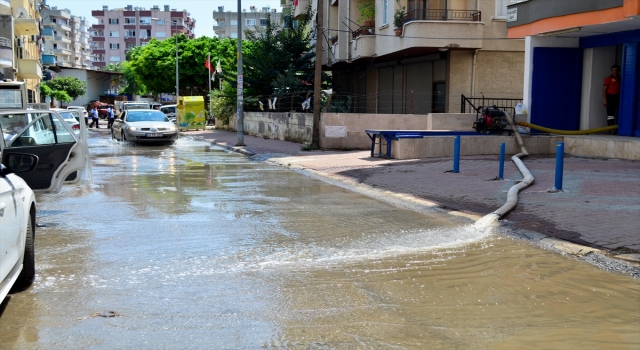 GÜNCELLEME Mersin’de sağanak hayatı olumsuz etkiledi