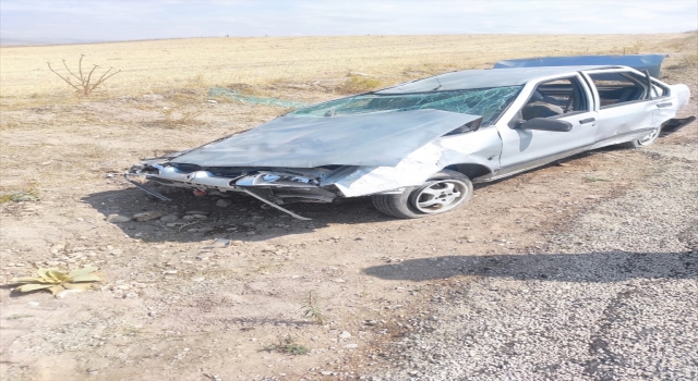 Kahramanmaraş’ta devrilen otomobilin sürücüsü öldü