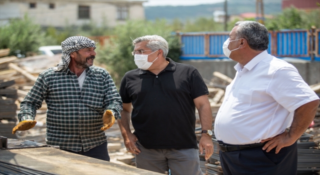 TBMM Dijital Mecralar Komisyonu Başkanı Hüseyin Yayman’dan Hassa ilçesine ziyaret
