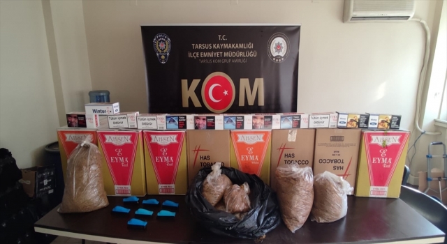 Mersin’de 169 bin 400 makaron ele geçirildi