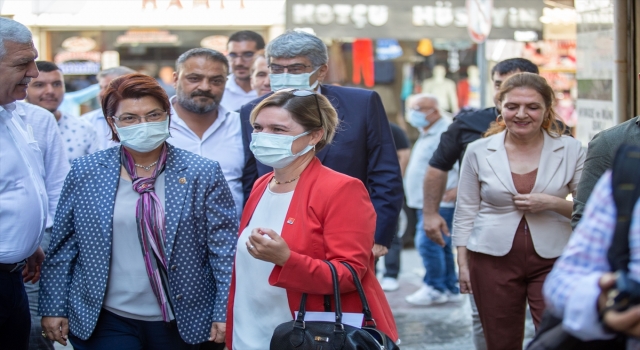 CHP Genel Sekreteri Selin Sayek Böke Hatay’da ziyaretlerde bulundu